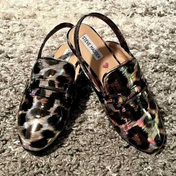 NWT Steve Madden Kids Kandi Slip-On Mule - Picture 1 of 8